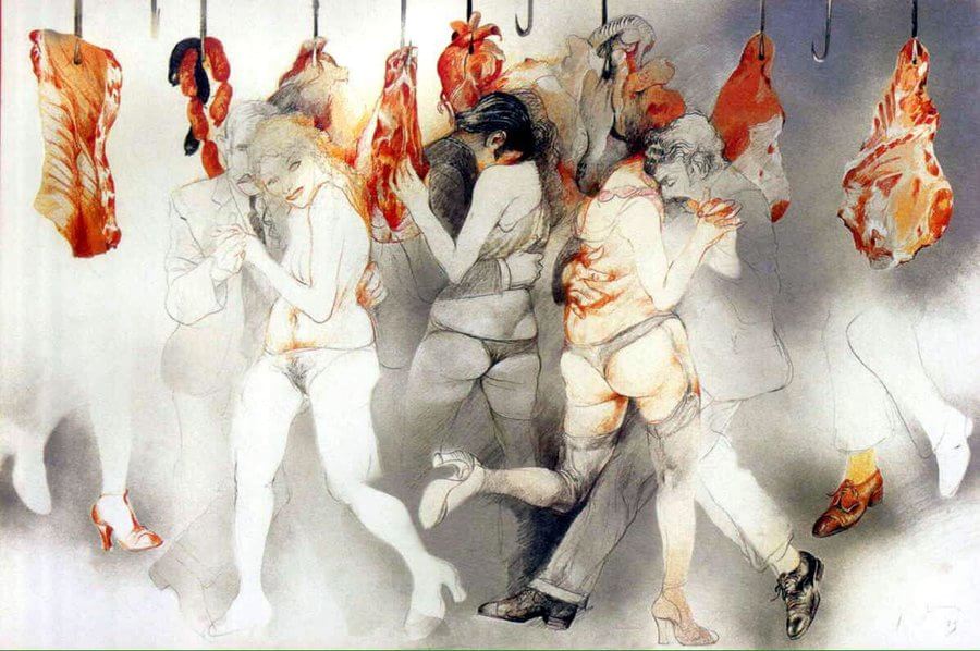 Pintura de Carlos Alonso 