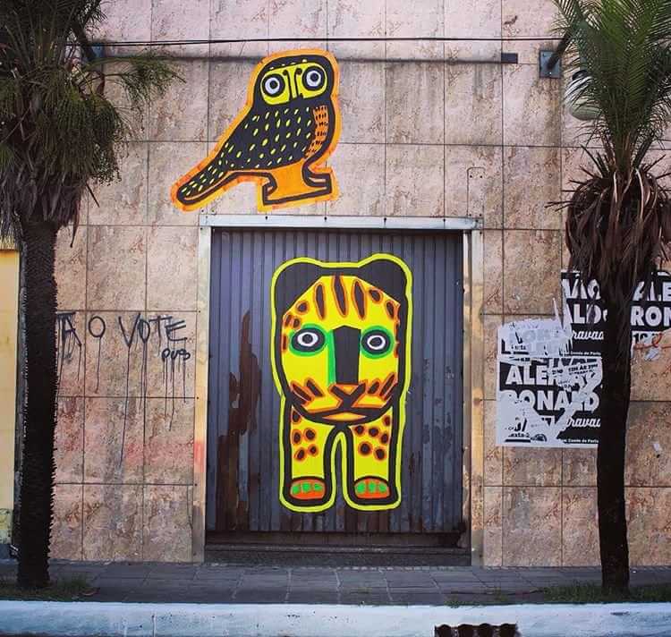 Arte Xadalu nas ruas