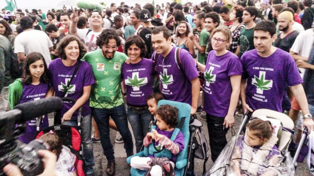 Jean Wyllys durante Marcha da Maconha no Rio de Janeiro. Foto: ASCOM Jean Wyllys