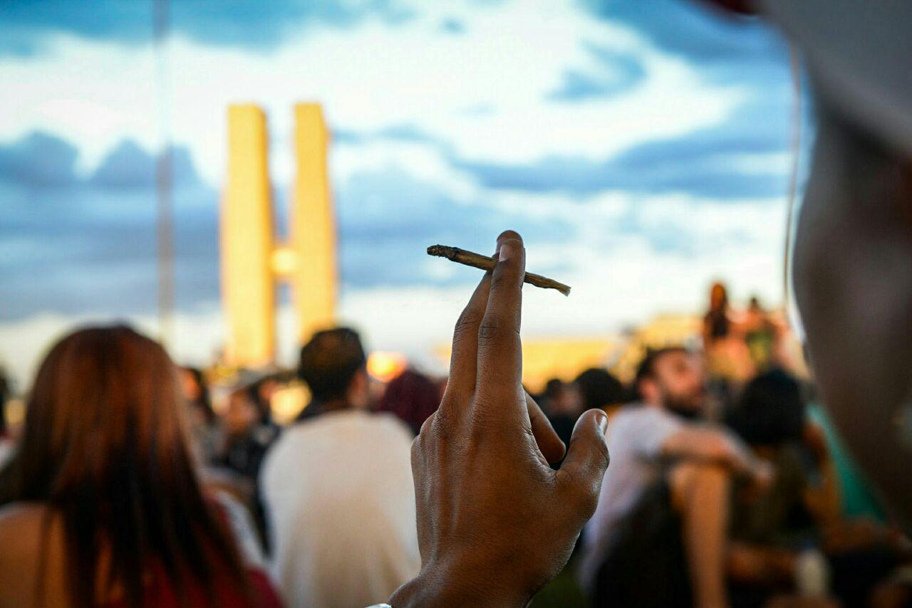 Marcha da Maconha de Brasília este ano. Foto: Mídia NINJA