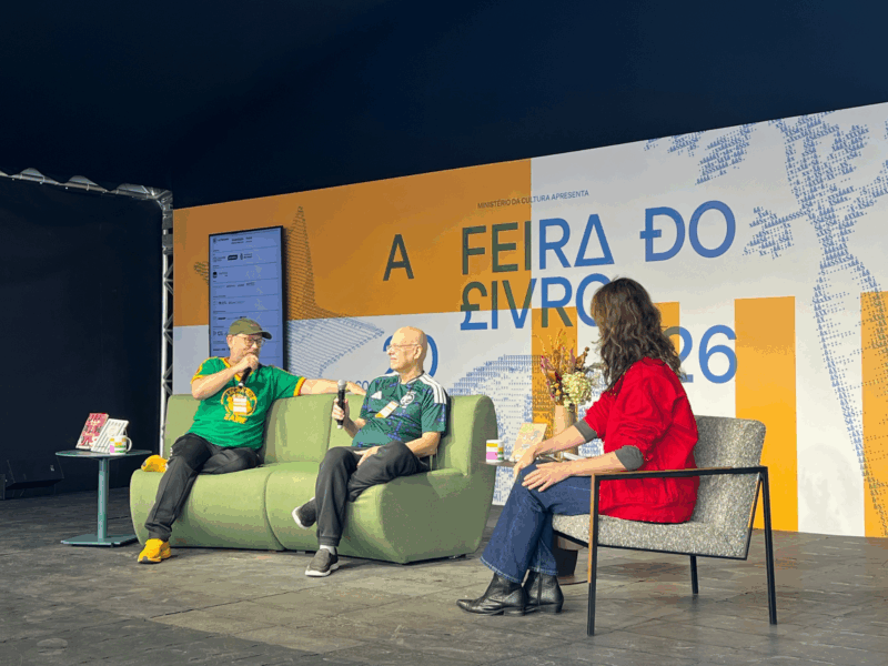 Alberto Mussa e Luiz Antonio Simas debatem ancestralidade e identidade brasileira na Feira do Livro